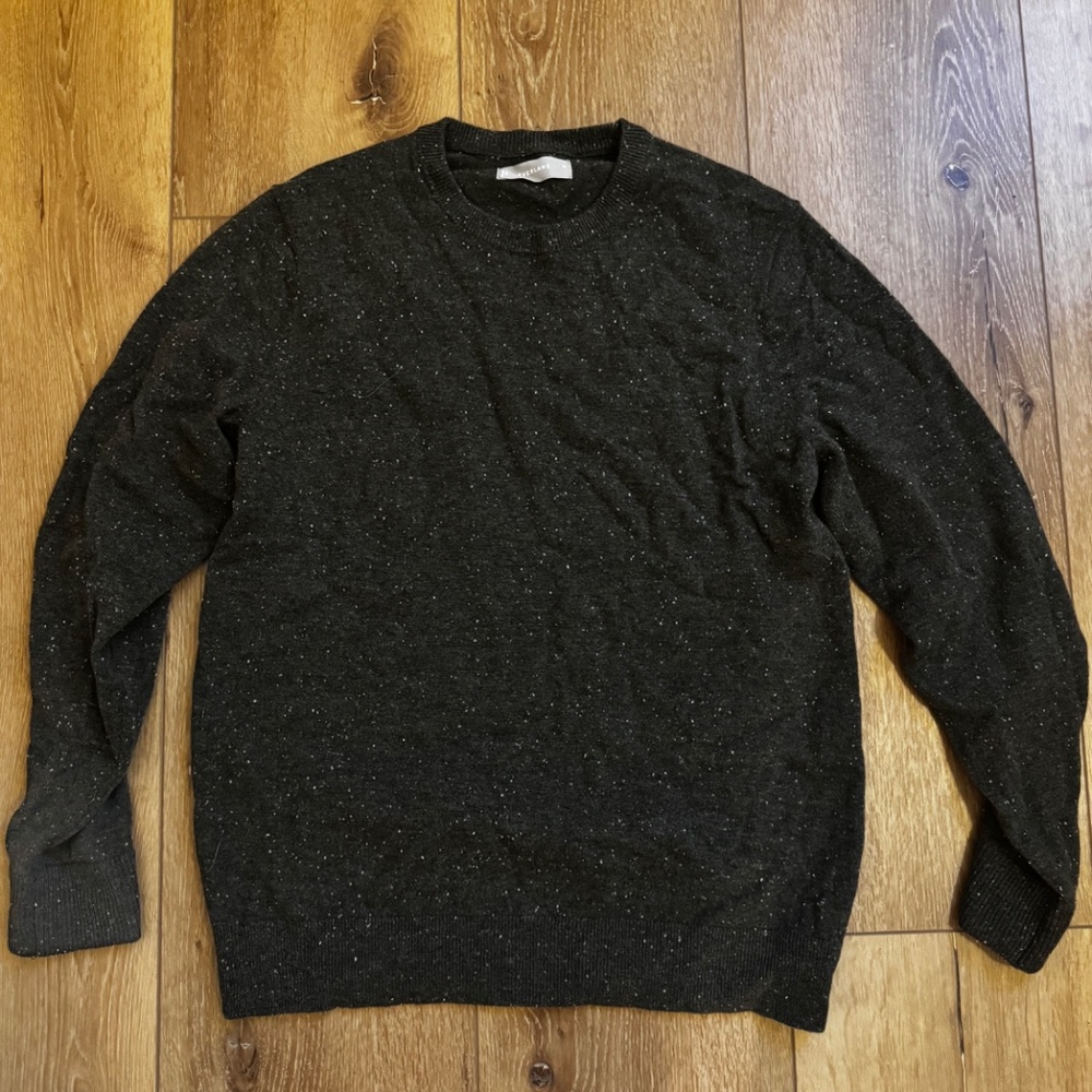 Everlane merino wool sweater - dark green - men's medium